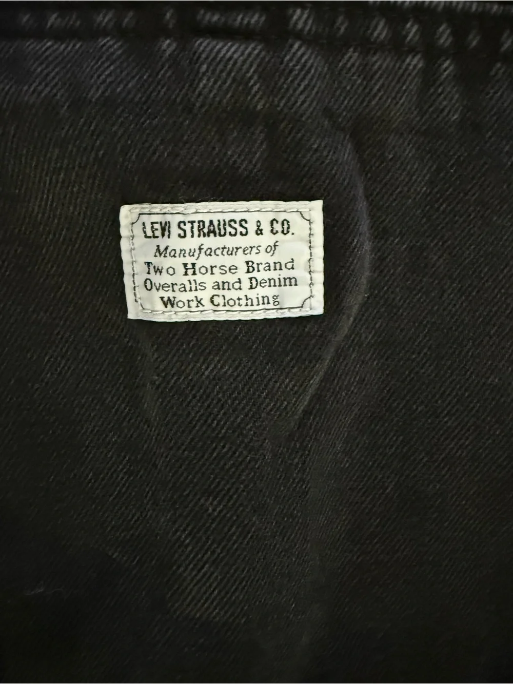 Levi’s Wide Leg Denim Overalls Drawstring Waist XL Black